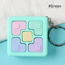 Load image into Gallery viewer, Memory Training Cube Key Chain Magic Rubik's Cube Children Toy Children Puzzle Memory Game LED Light Sound Interactive Toy

