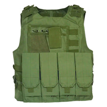 Load image into Gallery viewer, Tactical Military Gear Plate Carrier Vest Hunting Paintball Equipment Airsoft Combat Body Armor Outdoor Molle Assault CS Vests
