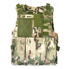 Load image into Gallery viewer, Tactical Military Gear Plate Carrier Vest Hunting Paintball Equipment Airsoft Combat Body Armor Outdoor Molle Assault CS Vests
