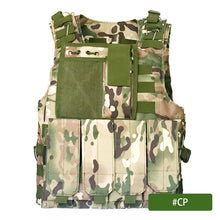 Load image into Gallery viewer, Tactical Military Gear Plate Carrier Vest Hunting Paintball Equipment Airsoft Combat Body Armor Outdoor Molle Assault CS Vests

