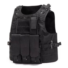 Load image into Gallery viewer, USMC Airsoft Military Tactical Vest Molle Combat Assault Plate Carrier Tactical Vest CS Outdoor Clothing Hunting Paintball Vest
