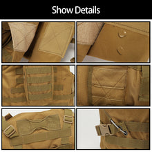 Load image into Gallery viewer, USMC Airsoft Military Tactical Vest Molle Combat Assault Plate Carrier Tactical Vest CS Outdoor Clothing Hunting Paintball Vest
