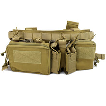 Load image into Gallery viewer, Nylon CS Match Wargame TCM Chest Rig Airsoft Tactical Vest Military Pack Magazine Pouch Holster Molle System Waist Men Swat Vest
