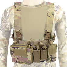 Load image into Gallery viewer, Nylon CS Match Wargame TCM Chest Rig Airsoft Tactical Vest Military Pack Magazine Pouch Holster Molle System Waist Men Swat Vest

