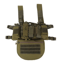 Load image into Gallery viewer, Men Swat CS Match Wargame TCM Chest Rig Airsoft Tactical Vest Military Gear Pack Magazine Pouch Holster Molle System Waist Nylon
