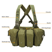 Load image into Gallery viewer, AK Tactical Vest Army Military Airsoft Accessories Paintball Equipment Outdoor Wargame Hunting Vest AK 47 Molle Magazine Pouch
