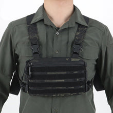 Load image into Gallery viewer, 1000D Tactical Chest Rig Bag Holster Military Bag CS Wargame Chest Rig Airsoft Magazine Holster Molle System Men Nylon Backpack
