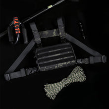Load image into Gallery viewer, 1000D Tactical Chest Rig Bag Holster Military Bag CS Wargame Chest Rig Airsoft Magazine Holster Molle System Men Nylon Backpack
