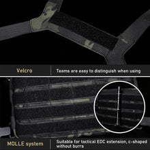 Load image into Gallery viewer, 1000D Tactical Chest Rig Bag Holster Military Bag CS Wargame Chest Rig Airsoft Magazine Holster Molle System Men Nylon Backpack
