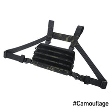 Load image into Gallery viewer, 1000D Tactical Chest Rig Bag Holster Military Bag CS Wargame Chest Rig Airsoft Magazine Holster Molle System Men Nylon Backpack
