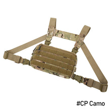 Load image into Gallery viewer, 1000D Tactical Chest Rig Bag Holster Military Bag CS Wargame Chest Rig Airsoft Magazine Holster Molle System Men Nylon Backpack
