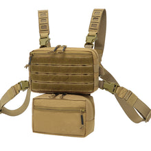 Load image into Gallery viewer, Tactical Chest Rig Micro Chassis SACK Pouch H Harness M4 AK Magazine Insert Airsoft Paintball Accessories Hunting Vest
