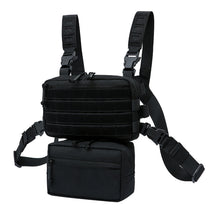 Load image into Gallery viewer, Tactical Chest Rig Micro Chassis SACK Pouch H Harness M4 AK Magazine Insert Airsoft Paintball Accessories Hunting Vest
