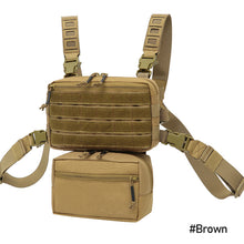 Load image into Gallery viewer, Tactical Chest Rig Micro Chassis SACK Pouch H Harness M4 AK Magazine Insert Airsoft Paintball Accessories Hunting Vest
