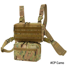 Load image into Gallery viewer, Tactical Chest Rig Micro Chassis SACK Pouch H Harness M4 AK Magazine Insert Airsoft Paintball Accessories Hunting Vest
