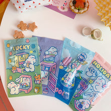 Load image into Gallery viewer, 5pcs Cute Cookie Ziplock Bag Sealing Bag Make Up Brush Storage Bag Jewelry Gift Bag Candy Bags

