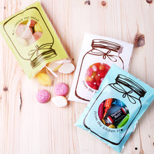Load image into Gallery viewer, 100pcs Cute Bottle Printed Sealing Bag for Snacks Bag Girls Food Biscuit Cookie Candy Small Size Packet Candy Gift Bag
