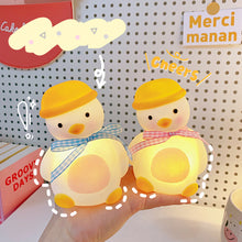 Load image into Gallery viewer, Cartoon Duck Lamp Night Light Cute Animal Room Decoration LED Lamp Girl Kids Children Birthday Gifts Eye Protecting Lamp
