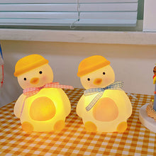 Load image into Gallery viewer, Cartoon Duck Lamp Night Light Cute Animal Room Decoration LED Lamp Girl Kids Children Birthday Gifts Eye Protecting Lamp
