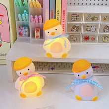 Load image into Gallery viewer, Cartoon Duck Lamp Night Light Cute Animal Room Decoration LED Lamp Girl Kids Children Birthday Gifts Eye Protecting Lamp
