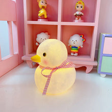 Load image into Gallery viewer, Cartoon Duck Lamp Night Light Cute Animal Room Decoration LED Lamp Girl Kids Children Birthday Gifts Eye Protecting Lamp
