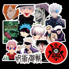 Load image into Gallery viewer, 50PCS Cartoon Japanese Anime Stickers Car Luggage Helmet Diary Storage Box Waterproof Vinyl Decal Demon Slayer/JoJo's Bizarre Adventure/NARUTO/Dragon Ball/Attack on Titan
