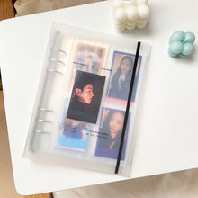 Load image into Gallery viewer, A5 Binder Photocards Holder Storage Collect Book &amp; Photo Organizer Journal Diary Agenda Planner Photo Album School Stationery
