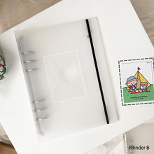 Load image into Gallery viewer, A5 Binder Photocards Holder Storage Collect Book &amp; Photo Organizer Journal Diary Agenda Planner Photo Album School Stationery
