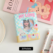 Load image into Gallery viewer, 40 Slots Photocard Binder Collect Book Polaroid Instax Lomo Card Sleeve Album Kpop NCT BTS
