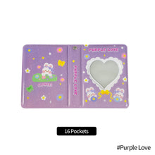 Load image into Gallery viewer, 32 Slots Photocard Binder Collect Book Polaroid Instax Lomo Card Sleeve Album Kpop NCT BTS
