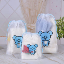 Load image into Gallery viewer, BTS Print Bag Waterproof Women Travel Makeup Bag Toiletry Storage Case Clothes Storage Bag

