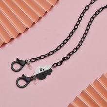Load image into Gallery viewer, Korean Style BTS BT21 Unisex Cute Cartoon Mascot Acrylic Mask Lanyard Glasses Chain Mask Hanging Rope Sunglasses Anti-lost Necklace
