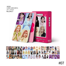 Load image into Gallery viewer, 60pcs/set Kpop BTS Bangtan Boys Blackpink Lomo Card Photocard New Album Polaroid Collection Card Double Sided Color Printing
