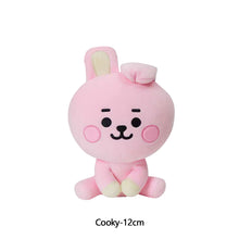 Load image into Gallery viewer, 12cm/20cm KPOP BT21 BTS Soft Plush Toy Stuffed Cartoon Toy Gift Tata Cooky Chimmy Koya Shooky Mang RJ
