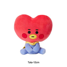 Load image into Gallery viewer, 12cm/20cm KPOP BT21 BTS Soft Plush Toy Stuffed Cartoon Toy Gift Tata Cooky Chimmy Koya Shooky Mang RJ
