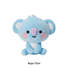 Load image into Gallery viewer, 12cm/20cm KPOP BT21 BTS Soft Plush Toy Stuffed Cartoon Toy Gift Tata Cooky Chimmy Koya Shooky Mang RJ
