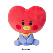 Load image into Gallery viewer, 12cm/20cm KPOP BT21 BTS Soft Plush Toy Stuffed Cartoon Toy Gift Tata Cooky Chimmy Koya Shooky Mang RJ
