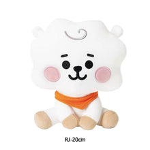 Load image into Gallery viewer, 12cm/20cm KPOP BT21 BTS Soft Plush Toy Stuffed Cartoon Toy Gift Tata Cooky Chimmy Koya Shooky Mang RJ
