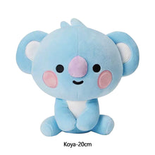 Load image into Gallery viewer, 12cm/20cm KPOP BT21 BTS Soft Plush Toy Stuffed Cartoon Toy Gift Tata Cooky Chimmy Koya Shooky Mang RJ
