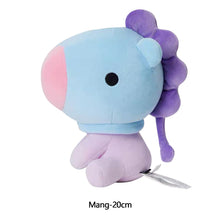 Load image into Gallery viewer, 12cm/20cm KPOP BT21 BTS Soft Plush Toy Stuffed Cartoon Toy Gift Tata Cooky Chimmy Koya Shooky Mang RJ
