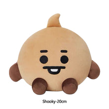 Load image into Gallery viewer, 12cm/20cm KPOP BT21 BTS Soft Plush Toy Stuffed Cartoon Toy Gift Tata Cooky Chimmy Koya Shooky Mang RJ
