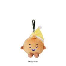 Load image into Gallery viewer, 10cm/20cm KPOP BT21 BTS Soft Plush Toy Pajamas Design Plush Keychain Bag Pendant Key Ring Stuffed Cartoon Toy Gift Tata Cooky Chimmy Koya Shooky Mang RJ
