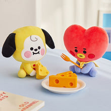 Load image into Gallery viewer, 12cm KPOP BT21 BTS Soft Plush Toy Plush Keychain Bag Pendant Key Ring Stuffed Cartoon Toy Gift Tata Cooky Chimmy Koya Shooky Mang RJ
