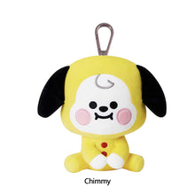 Load image into Gallery viewer, 12cm KPOP BT21 BTS Soft Plush Toy Plush Keychain Bag Pendant Key Ring Stuffed Cartoon Toy Gift Tata Cooky Chimmy Koya Shooky Mang RJ
