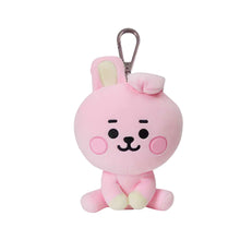 Load image into Gallery viewer, 12cm KPOP BT21 BTS Soft Plush Toy Plush Keychain Bag Pendant Key Ring Stuffed Cartoon Toy Gift Tata Cooky Chimmy Koya Shooky Mang RJ
