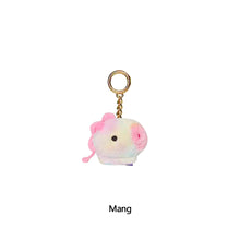 Load image into Gallery viewer, 12cm KPOP BT21 BTS Soft Plush Toy Plush Keychain Bag Pendant Key Ring Stuffed Cartoon Toy Gift Tata Cooky Chimmy Koya Shooky Mang RJ
