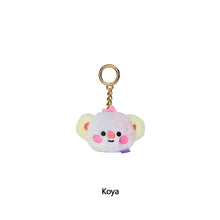 Load image into Gallery viewer, 12cm KPOP BT21 BTS Soft Plush Toy Plush Keychain Bag Pendant Key Ring Stuffed Cartoon Toy Gift Tata Cooky Chimmy Koya Shooky Mang RJ
