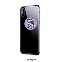 Load image into Gallery viewer, BTS BT21 KPOP Mobile Phone Cartoon Bracket Lazy Air Cushion Bracket Folding Desktop Bracket Airbag
