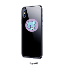 Load image into Gallery viewer, BTS BT21 KPOP Mobile Phone Cartoon Bracket Lazy Air Cushion Bracket Folding Desktop Bracket Airbag
