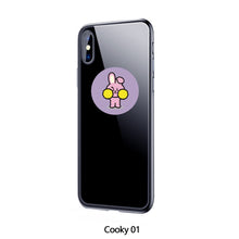 Load image into Gallery viewer, BTS BT21 KPOP Mobile Phone Cartoon Bracket Lazy Air Cushion Bracket Folding Desktop Bracket Airbag
